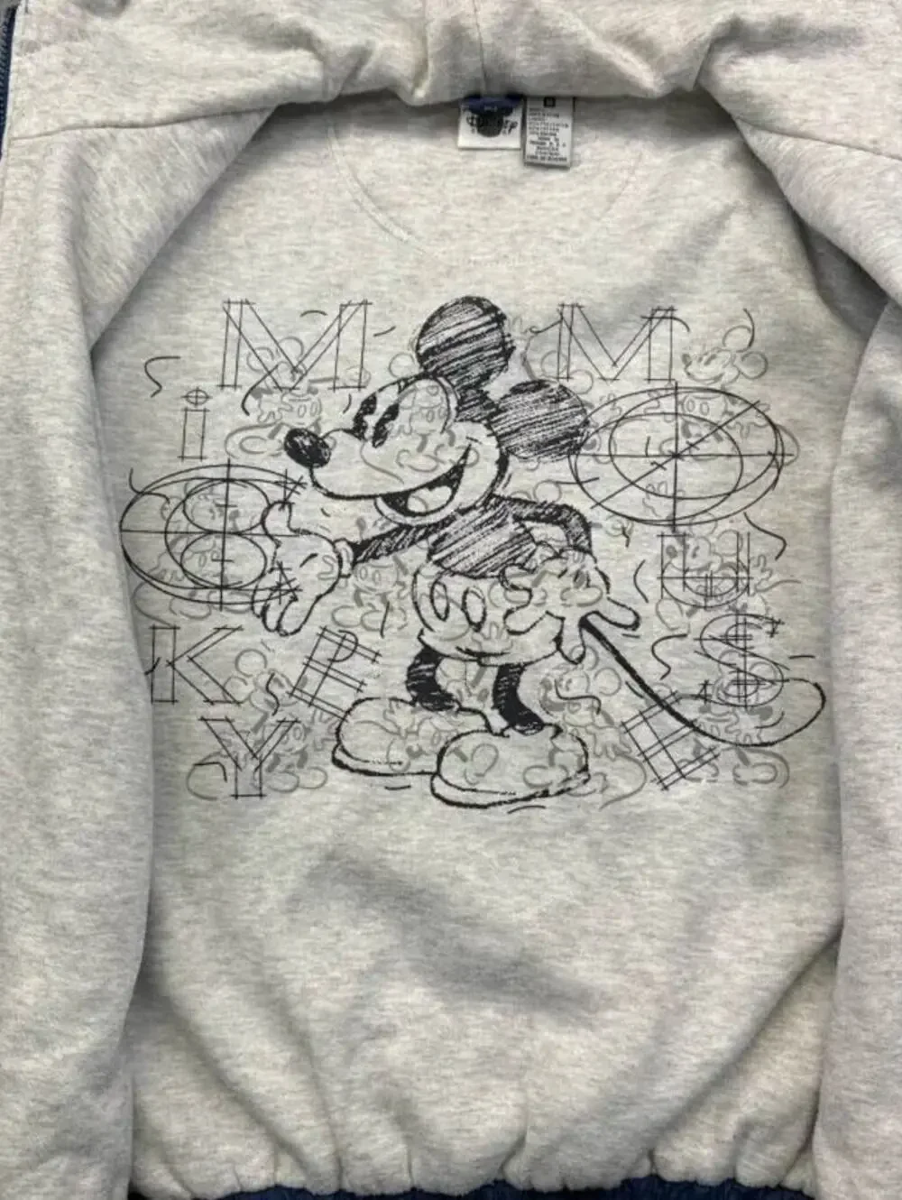 Vintage Disney Catalog Mickey Mouse Embroidered Jacket
